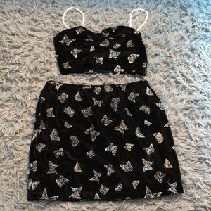 shirt and skirt set